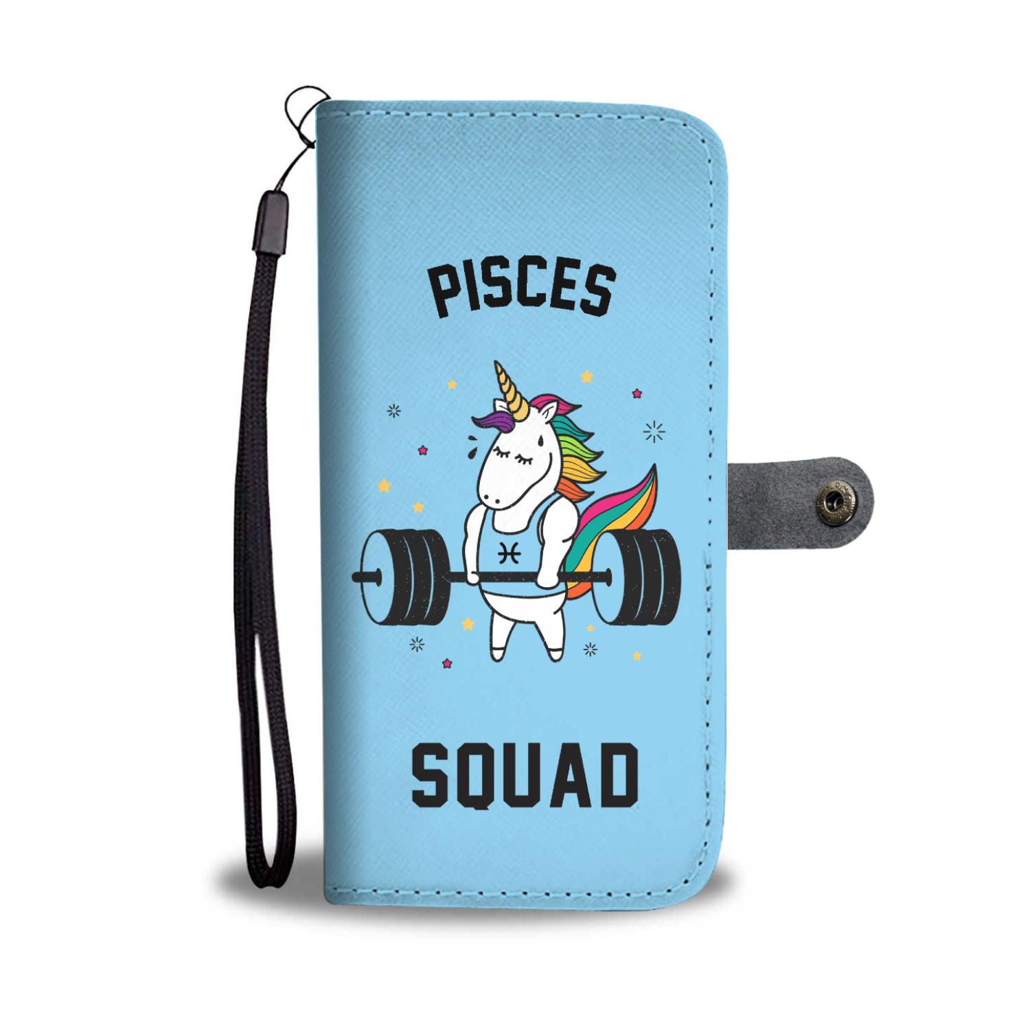 Pisces Unicorn Squad Phone Wallet
