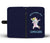 Capricorn Dabbing Unicorn Blue Phone Wallet