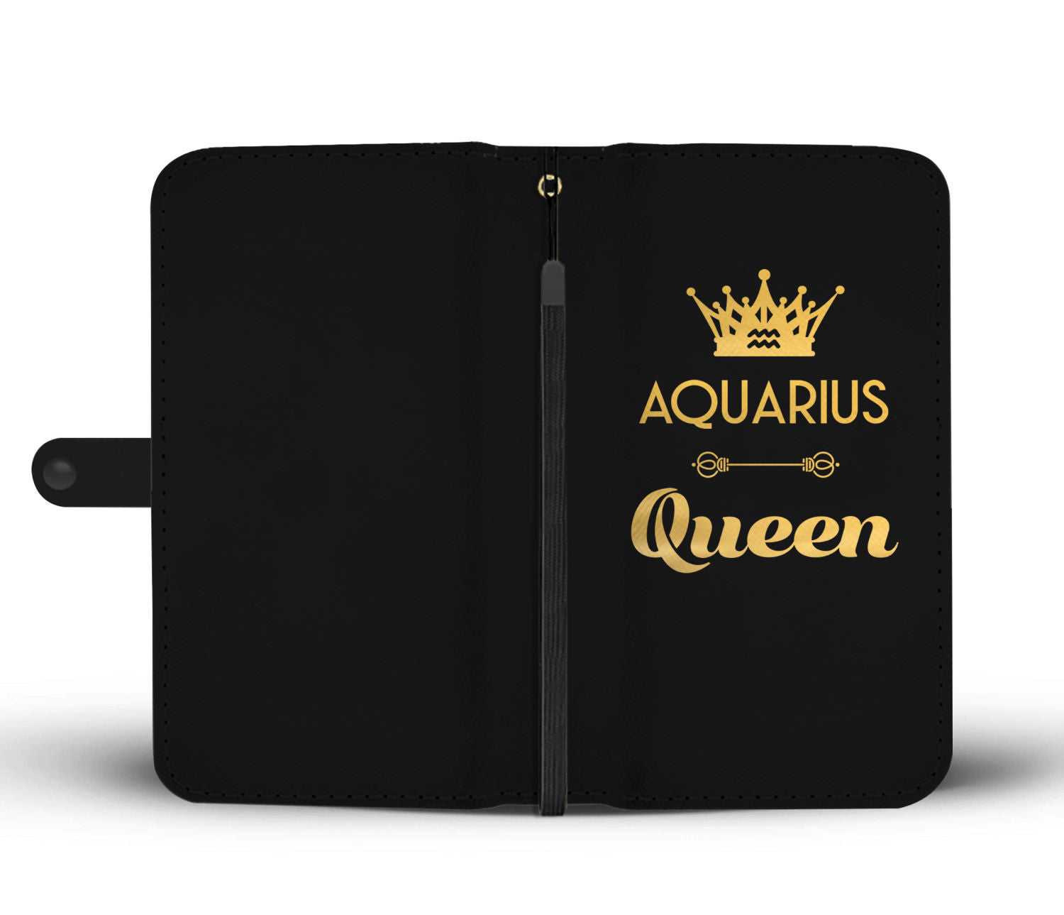 Aquarius Queen Phone Wallet and Wristlet Case