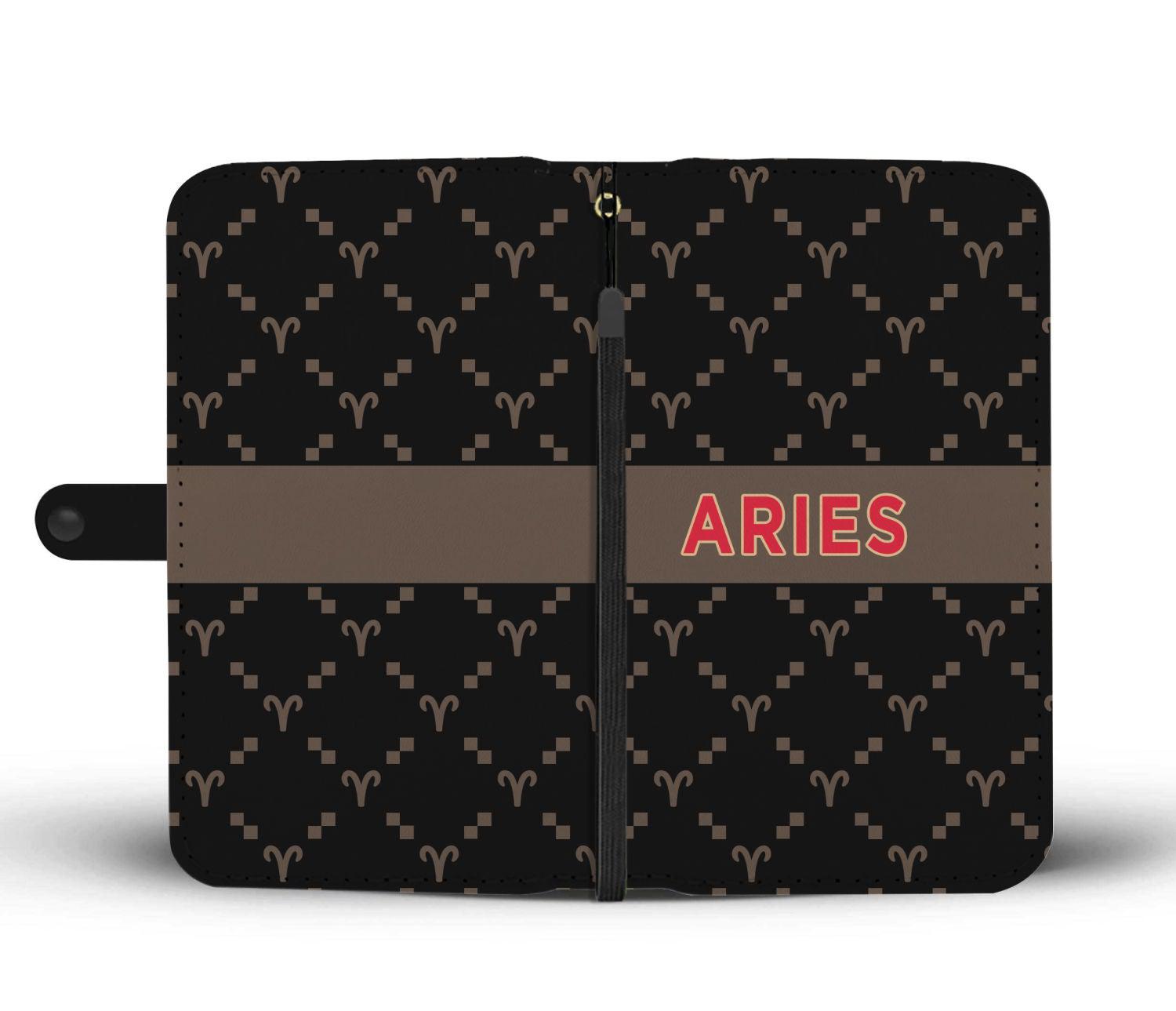 Aries G-Style Black Phone Wallet