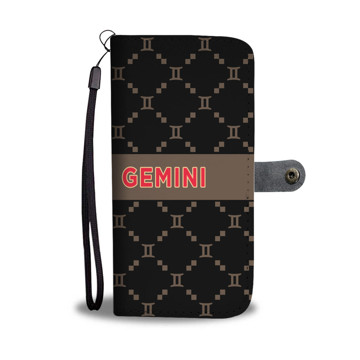 Gemini G-Style Black Phone Wallet