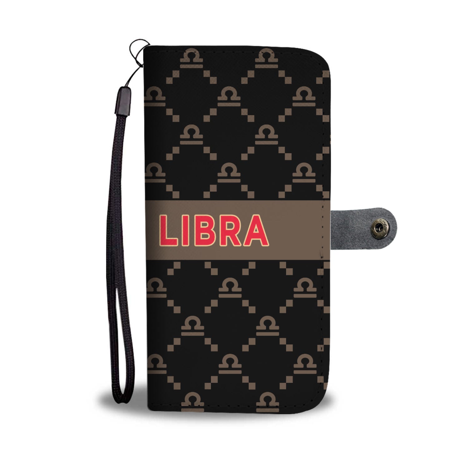 Libra G-Style Black Phone Wallet
