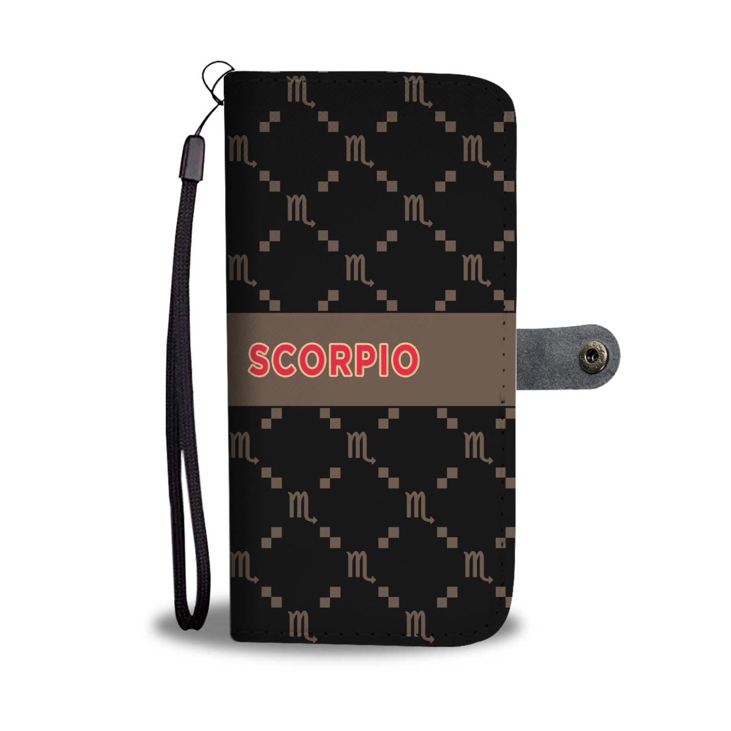 Scorpio G-Style Black Phone Wallet