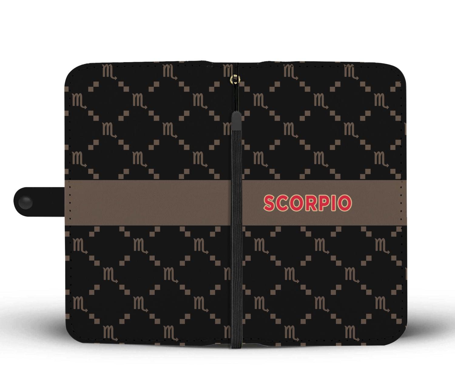 Scorpio G-Style Black Phone Wallet