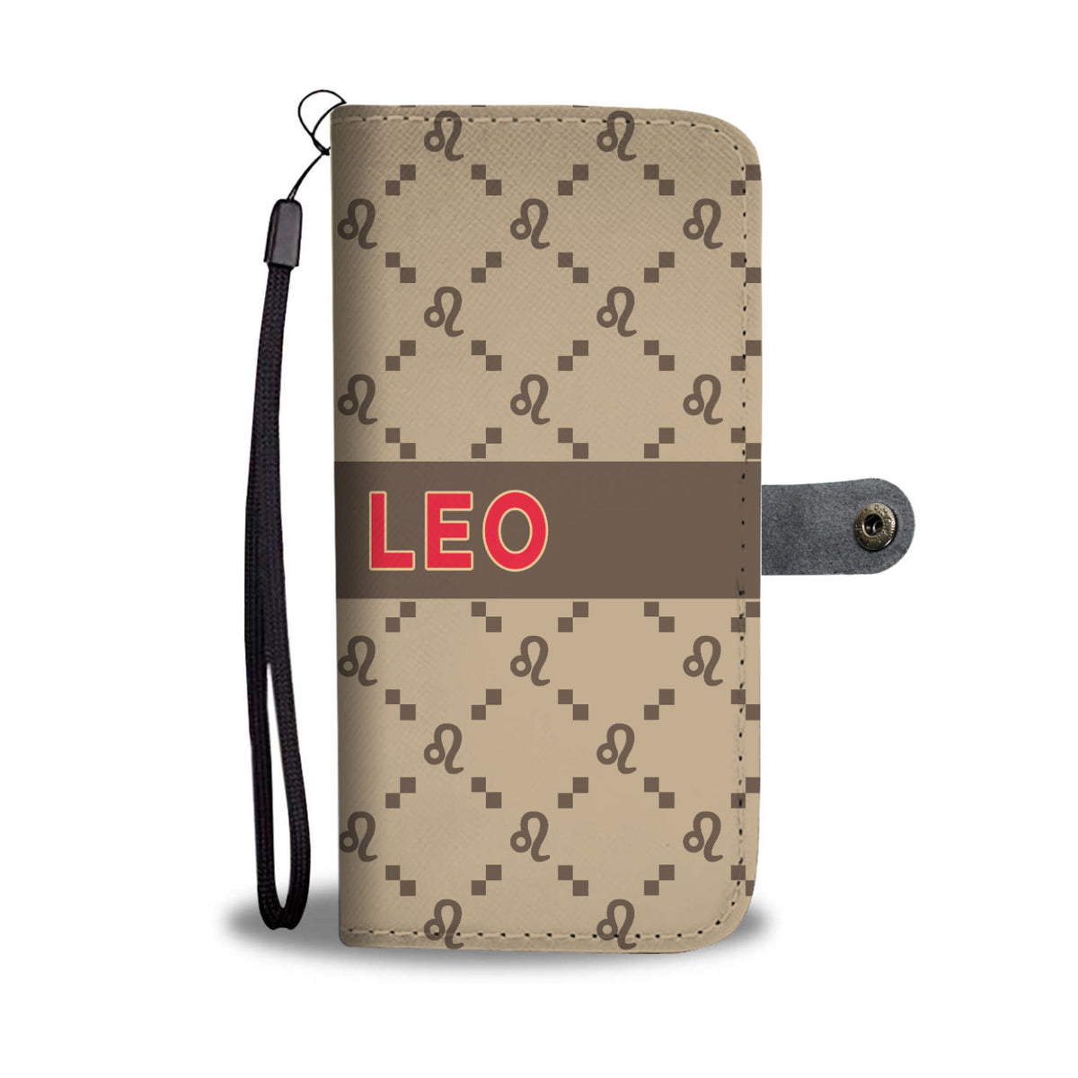 Leo G-Style Beige Phone Wallet