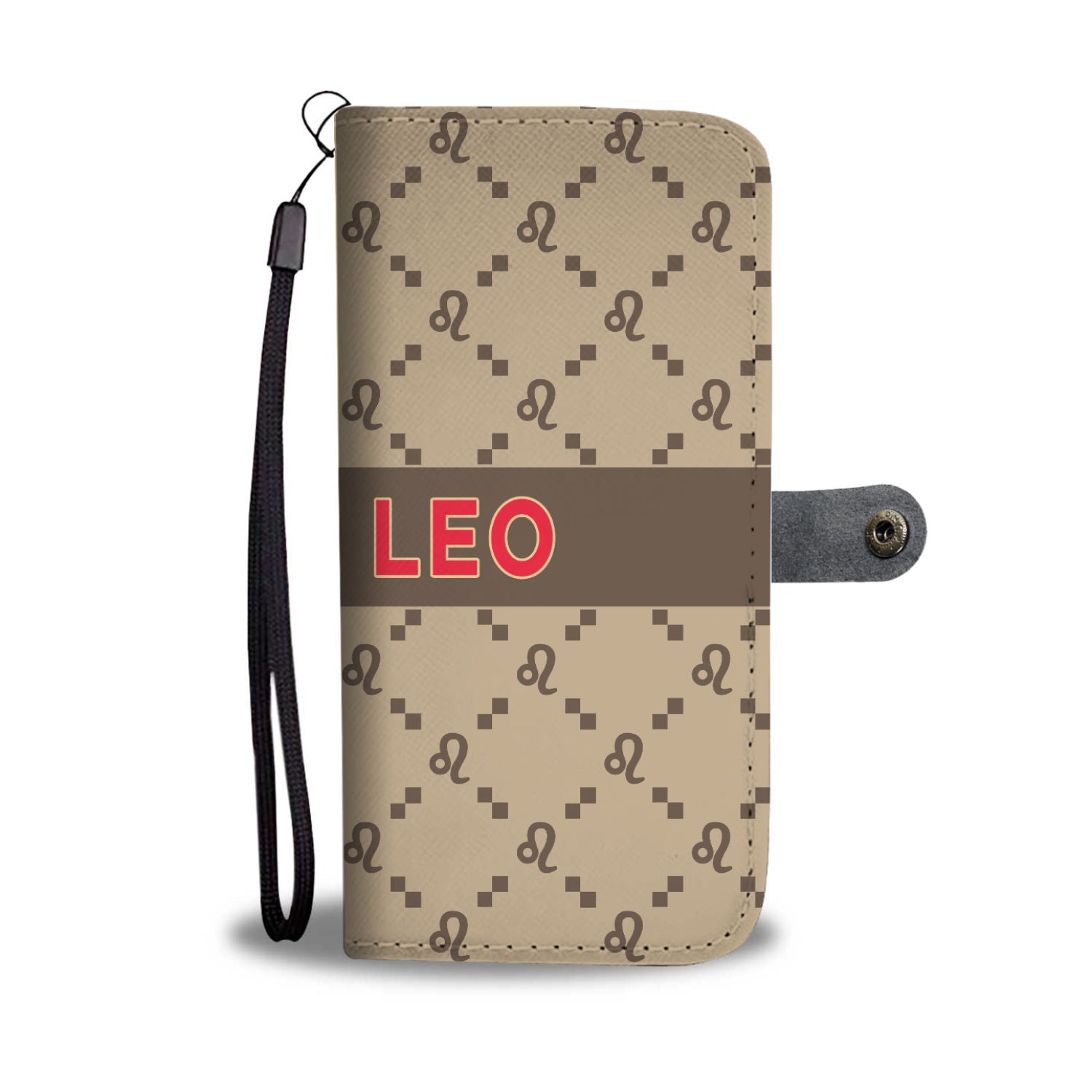 Leo G-Style Beige Phone Wallet