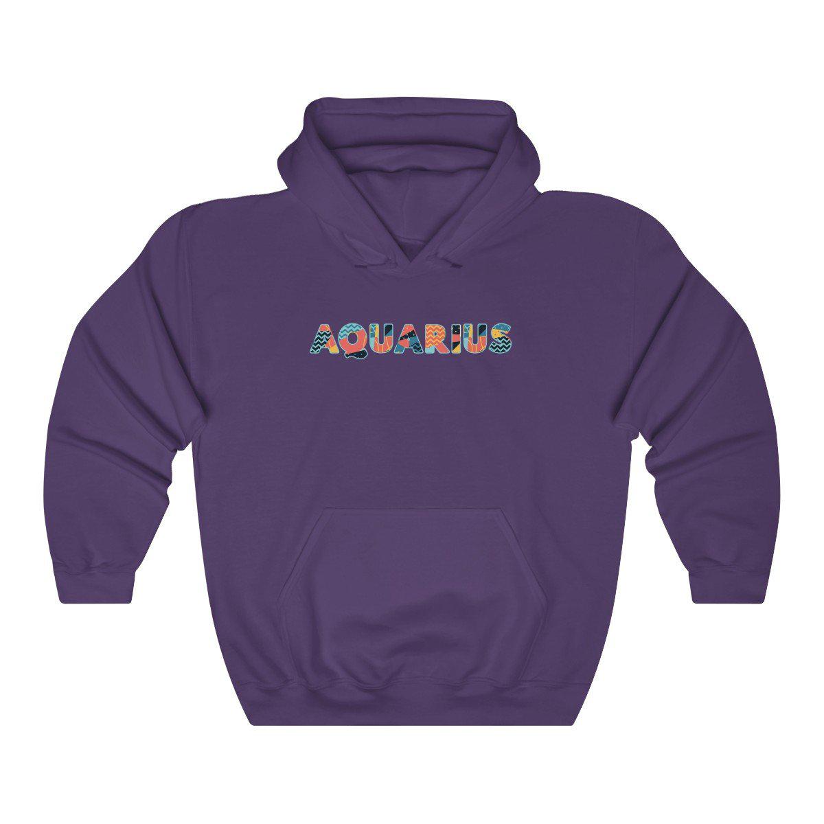 Aquarius Collage Hoodie
