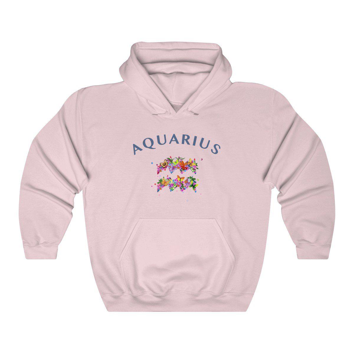 Aquarius Floral Hoodie