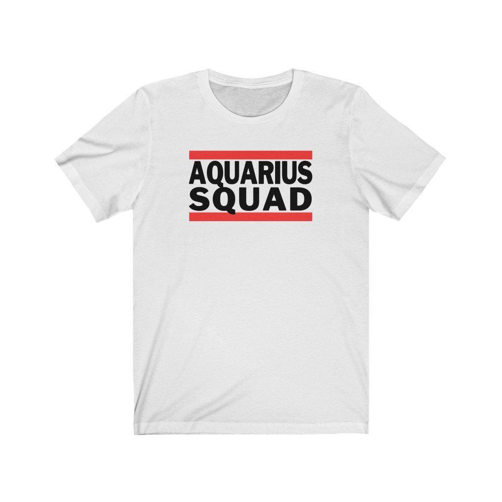 Aquarius Shirt: Aquarius Squad Bars Shirt zodiac clothing for birthday outfit