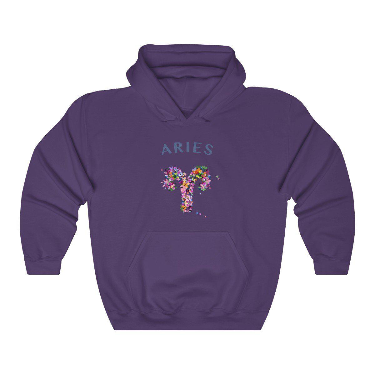 Aries Floral Hoodie