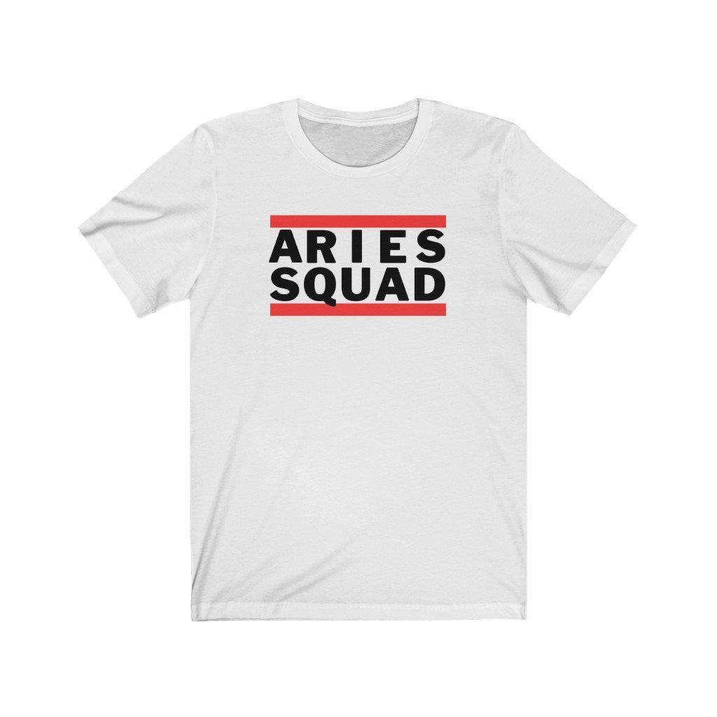 Aries Shirt: Aries Squad Bars Shirt zodiac clothing for birthday outfit