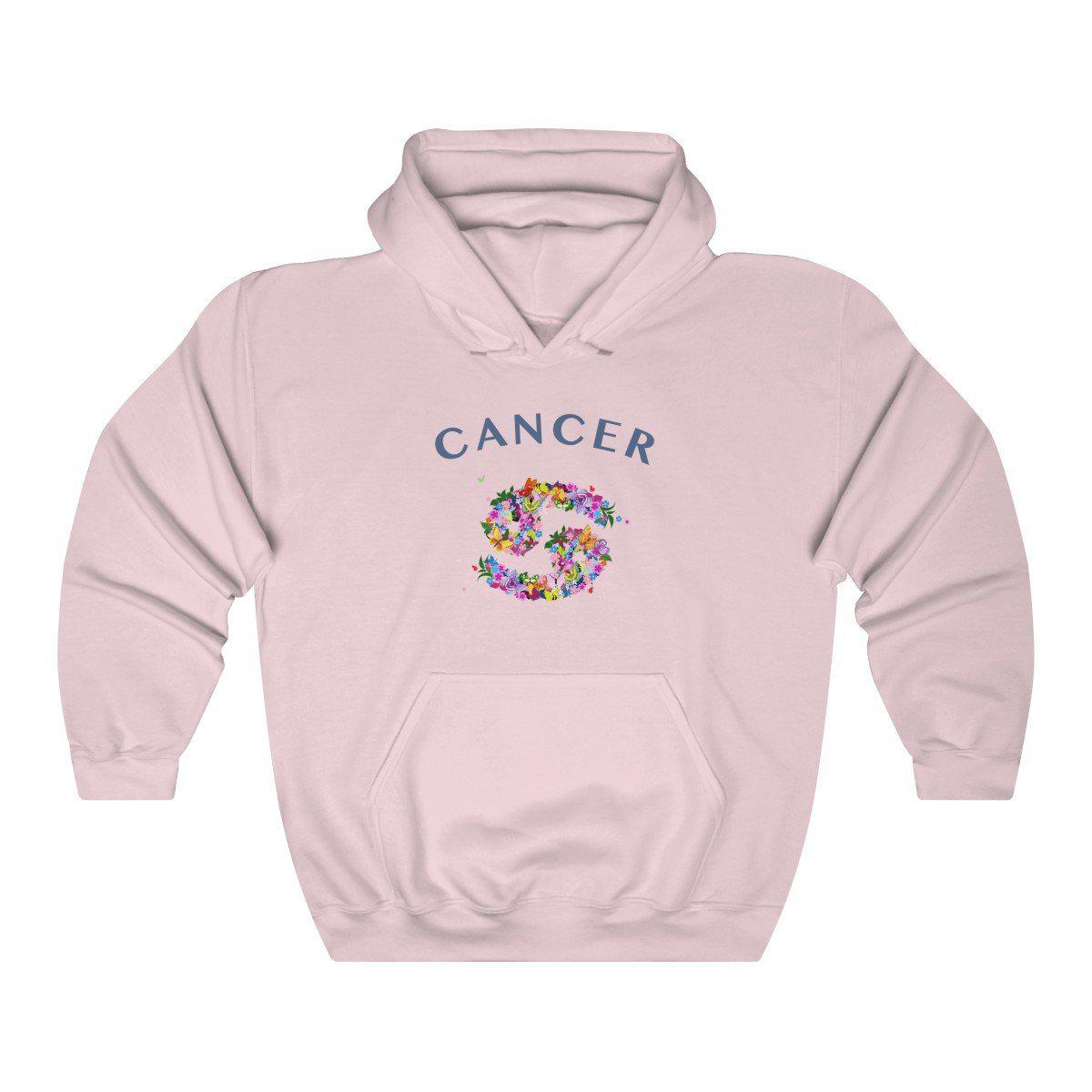 Cancer Floral Hoodie