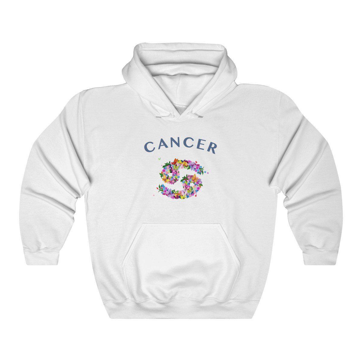 Cancer Floral Hoodie