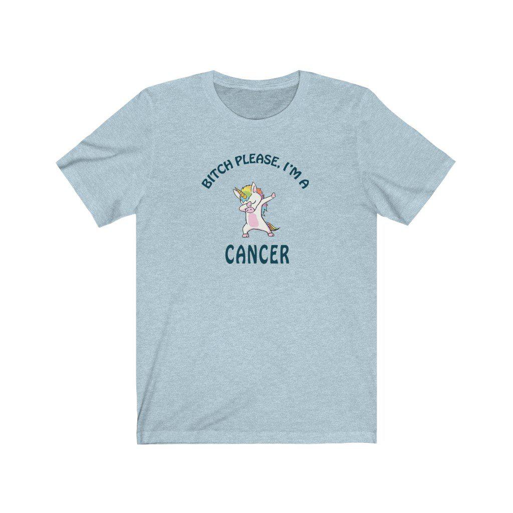 Cancer Shirt: Cancer Dabbing Unicorn Shirt zodiac clothing for birthday outfit