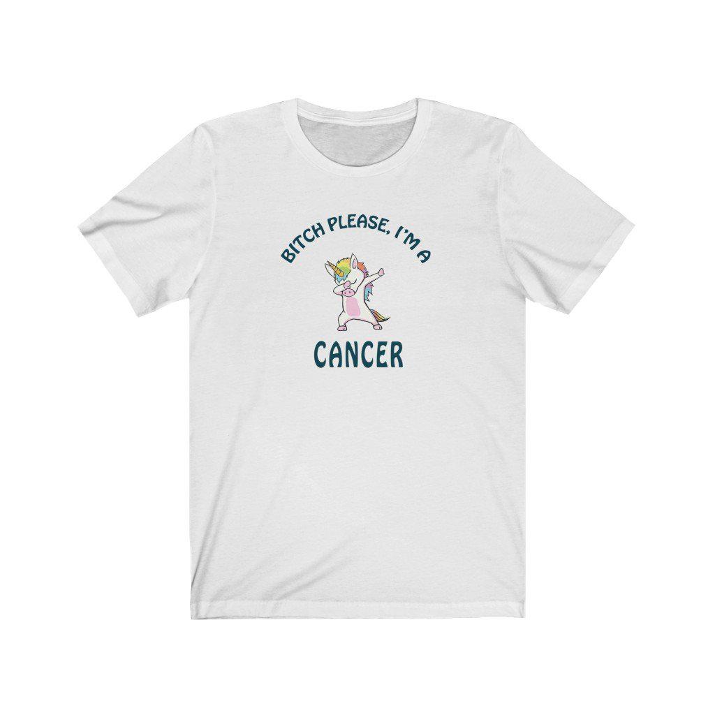 Cancer Shirt: Cancer Dabbing Unicorn Shirt zodiac clothing for birthday outfit