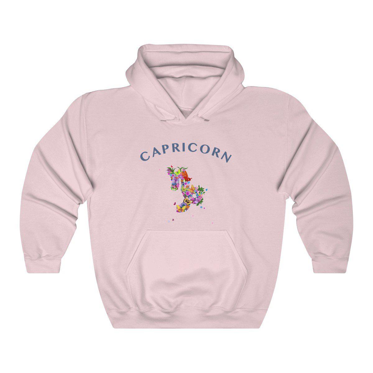 Capricorn Floral Hoodie