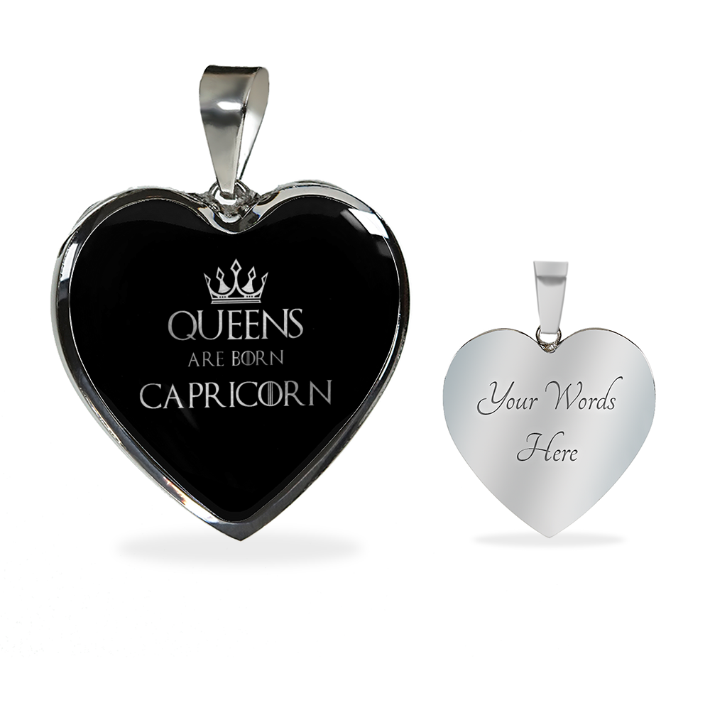 Capricorn Queen Of Thrones Heart Bangle zodiac jewelry for her birthday outfit