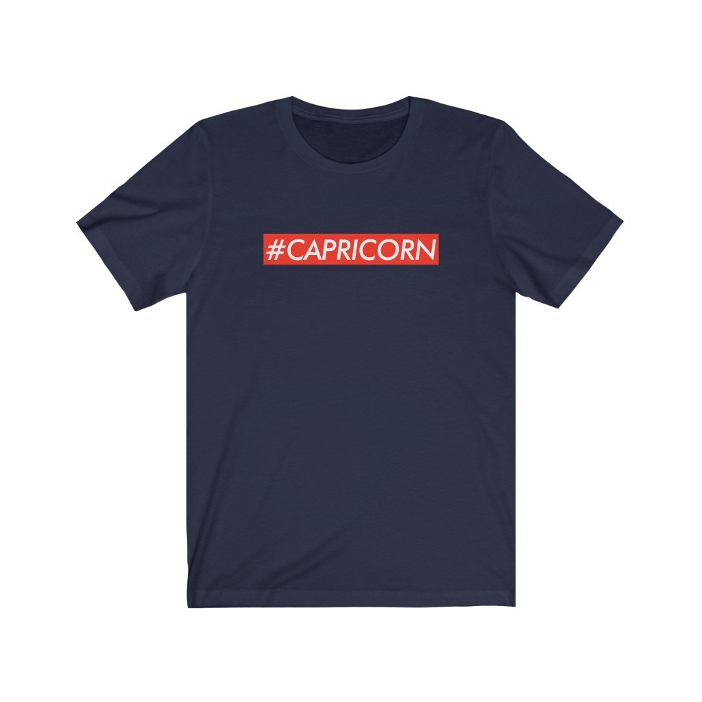 Capricorn Shirt: Capricorn Box Logo Shirt zodiac clothing for birthday outfit