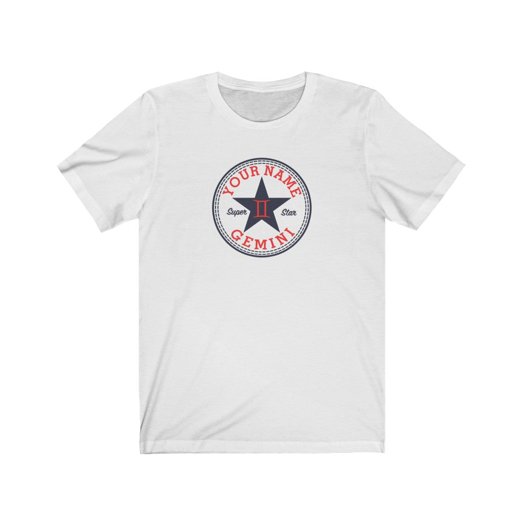 Gemini Custom Star Shirt Zodiac Clothing for her Birthday