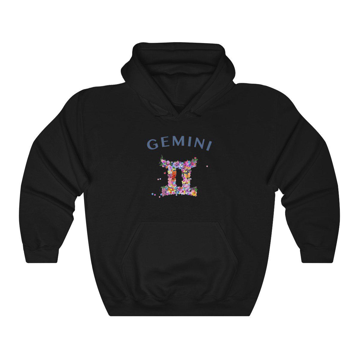 Gemini Floral Hoodie