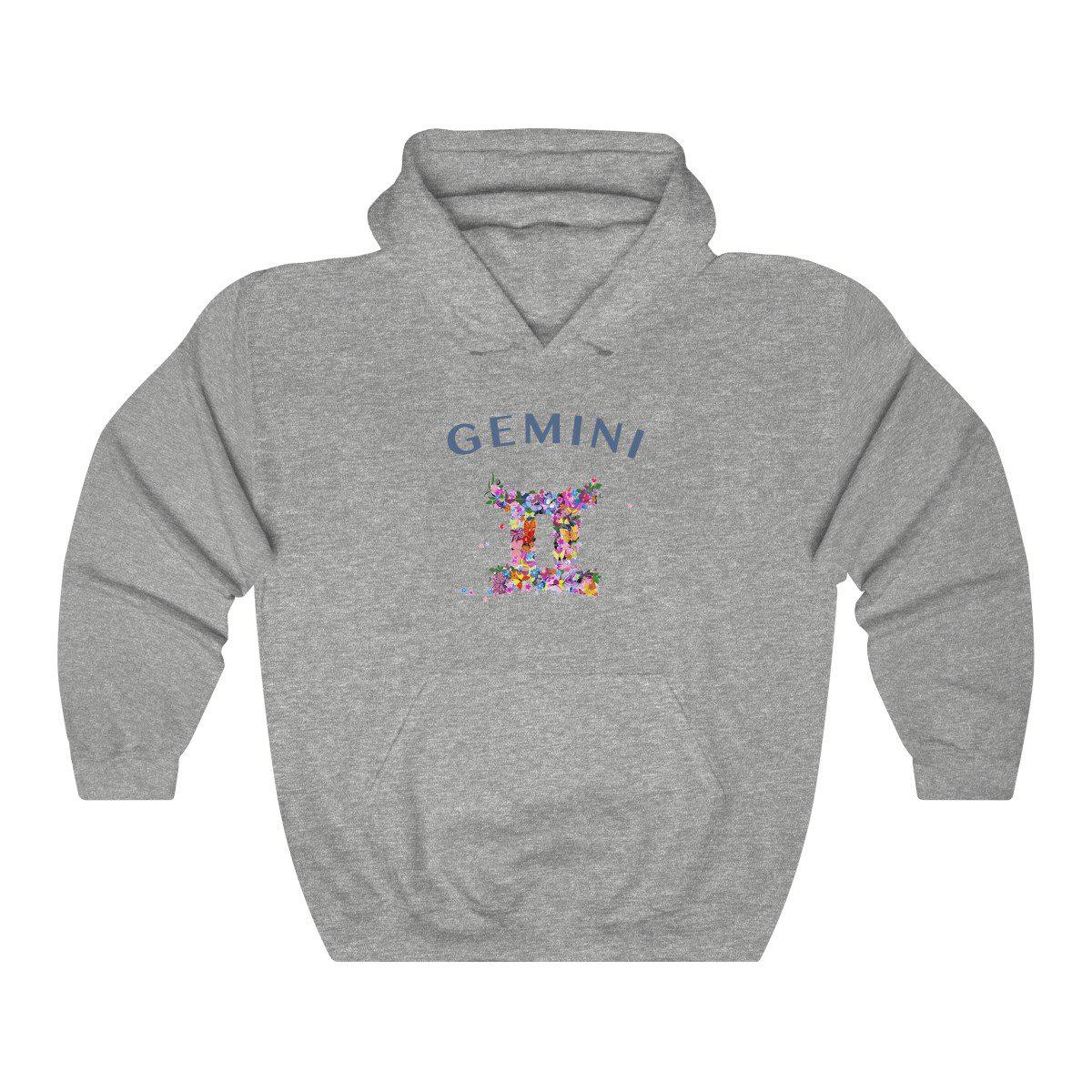Gemini Floral Hoodie