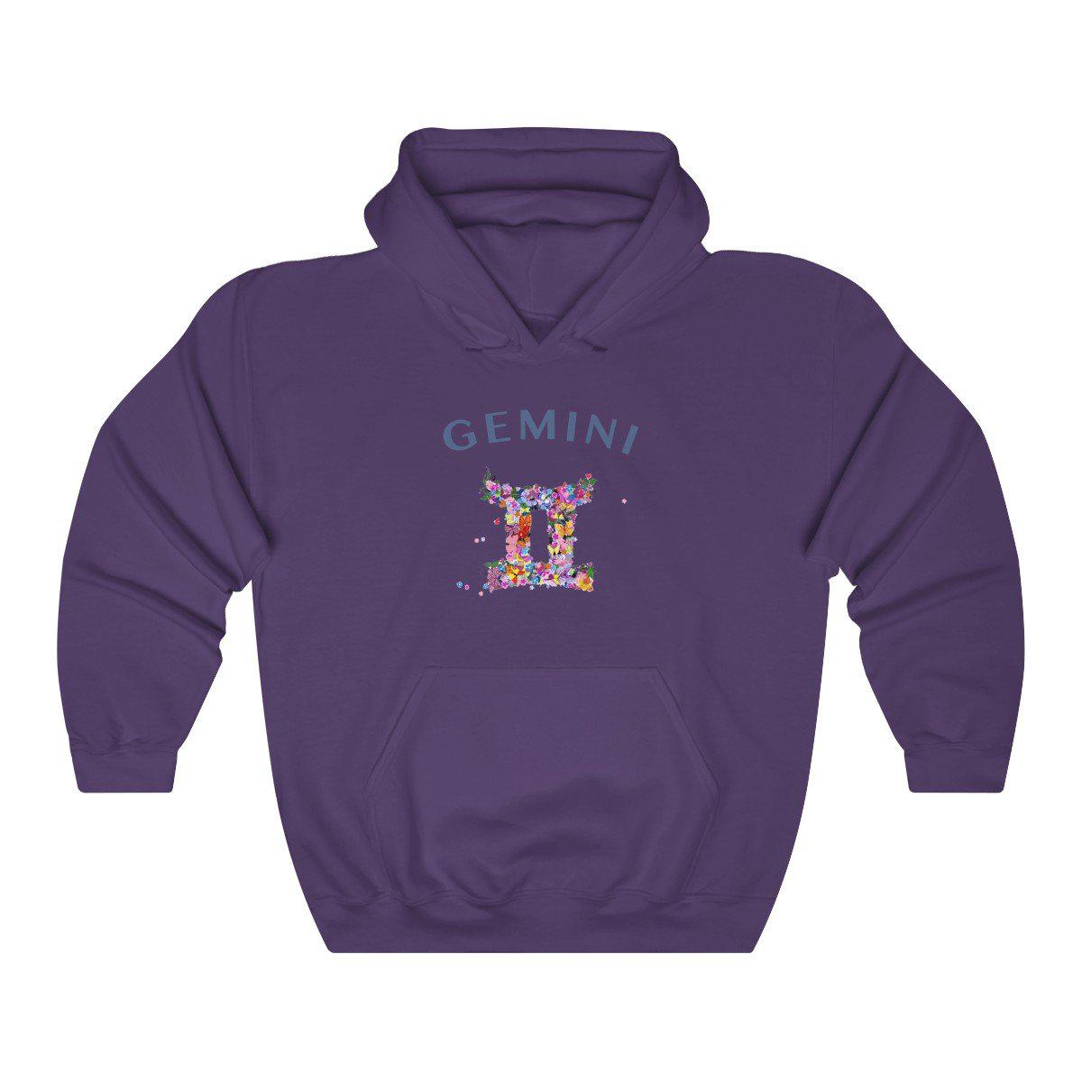 Gemini Floral Hoodie