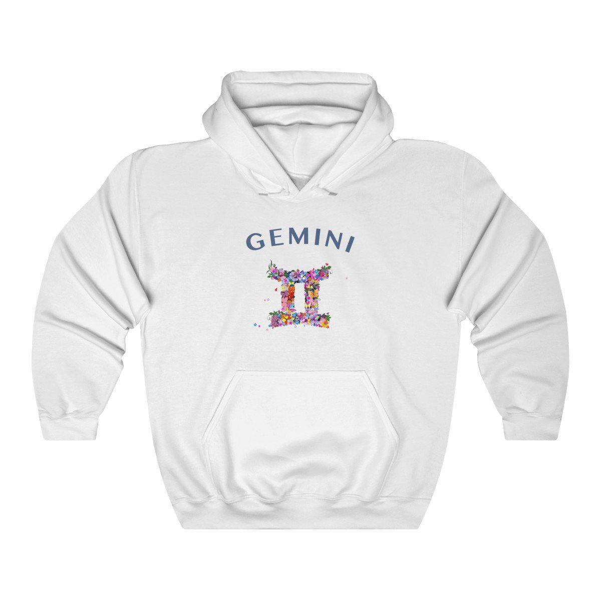 Gemini Floral Hoodie
