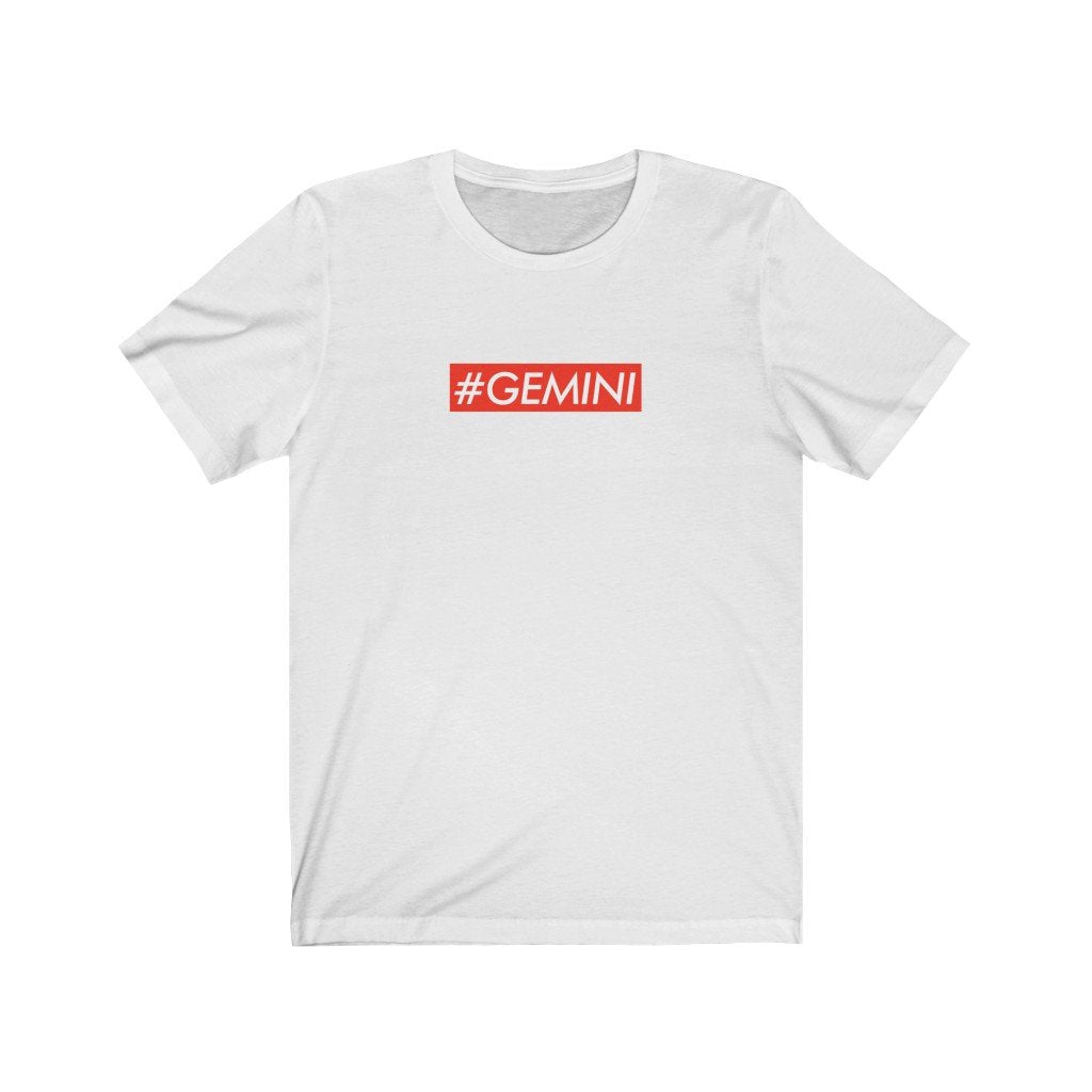 Gemini Shirt: Gemini Box Logo Shirt zodiac clothing for birthday outfit