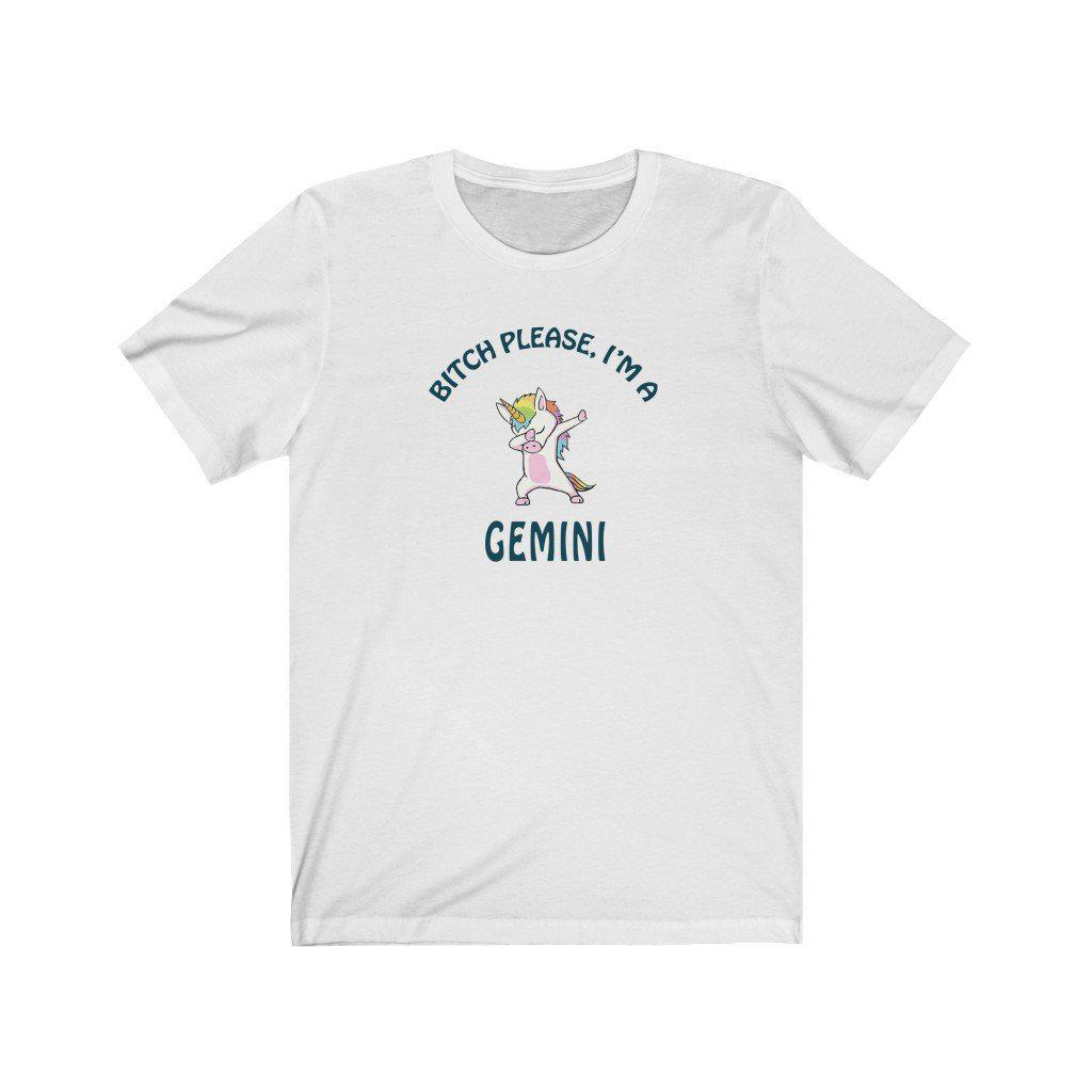 Gemini Shirt: Gemini Dabbing Unicorn Shirt zodiac clothing for birthday outfit