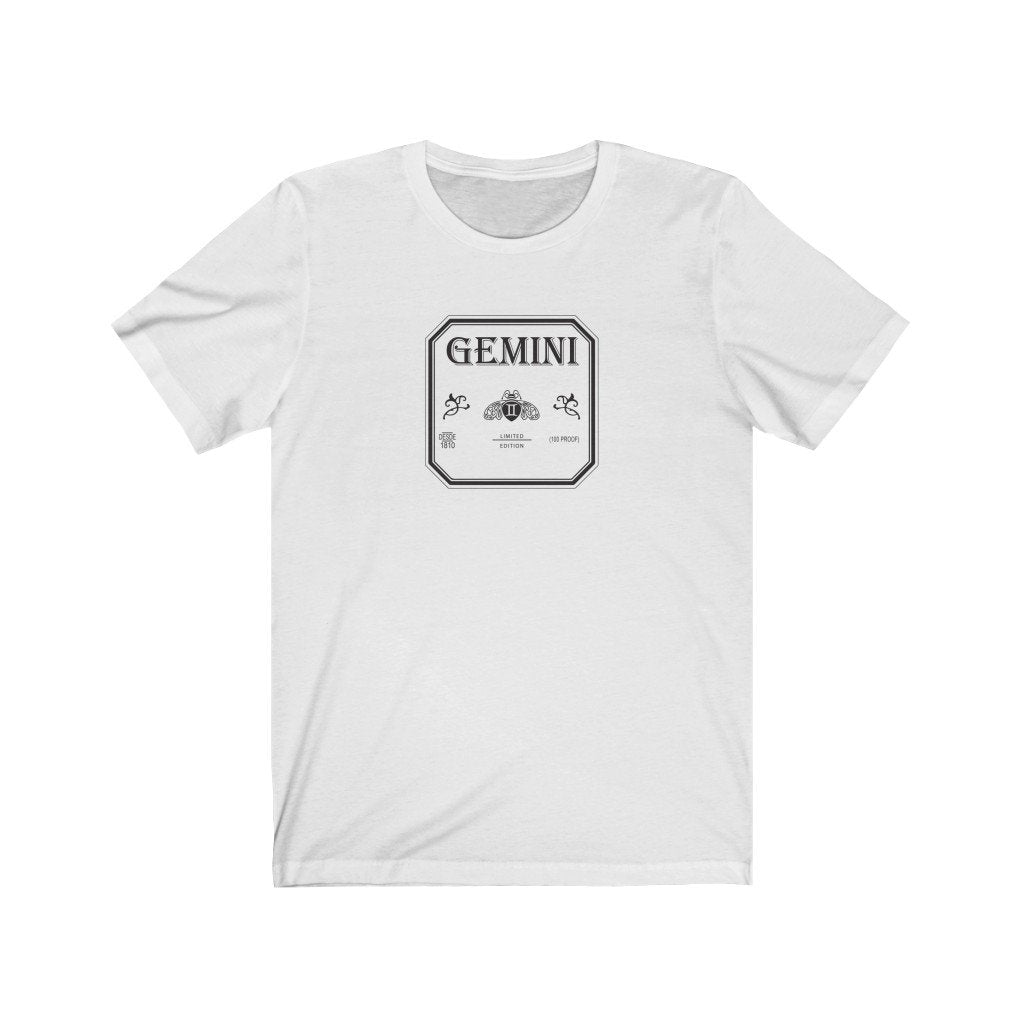 Gemini Shirt: Gemini Tequila Shirt zodiac clothing for birthday outfit