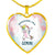 Gemini Unicorn Heart Necklace zodiac jewelry for her birthday outfit