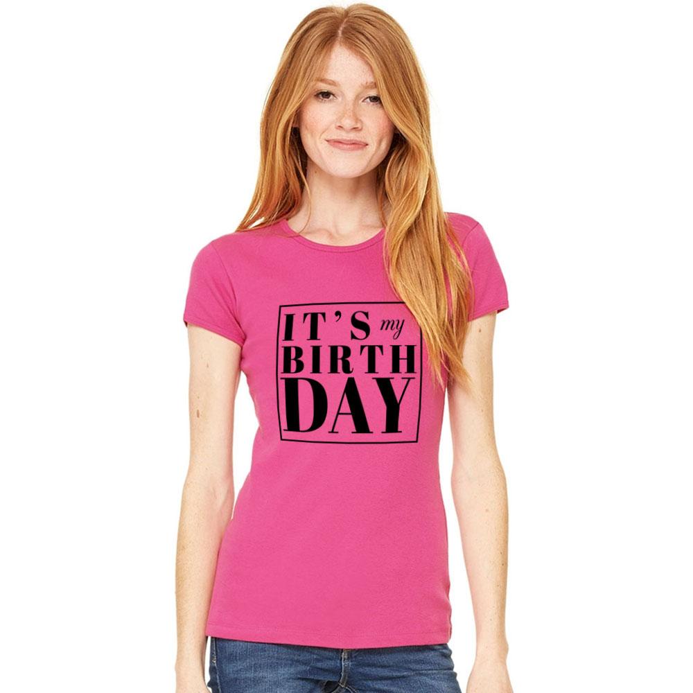 It&#39;s My Birthday Box Shirt Birthday outfit ideas for women