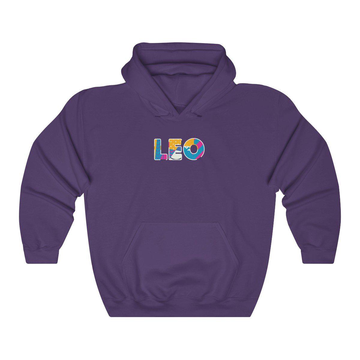 Leo Collage Hoodie