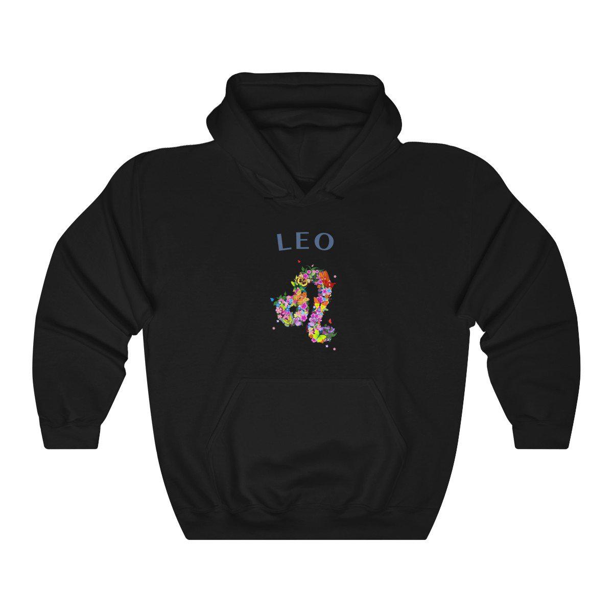 Leo Floral Hoodie