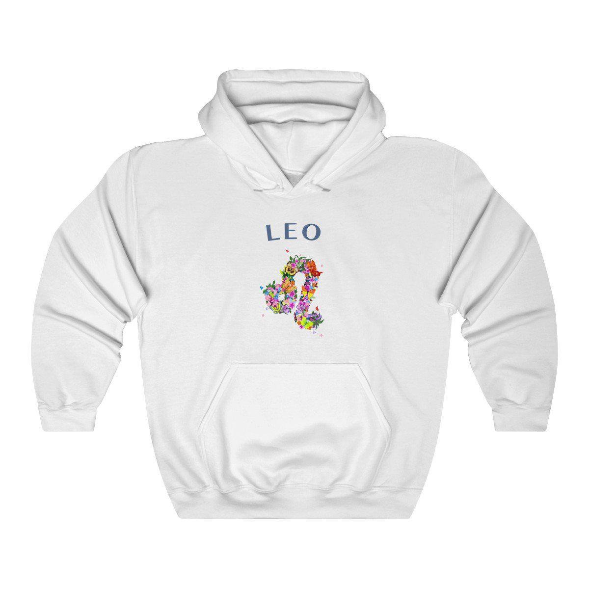 Leo Floral Hoodie