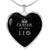 Leo Queen Of Thrones Heart Necklace zodiac jewelry for her birthday outfit