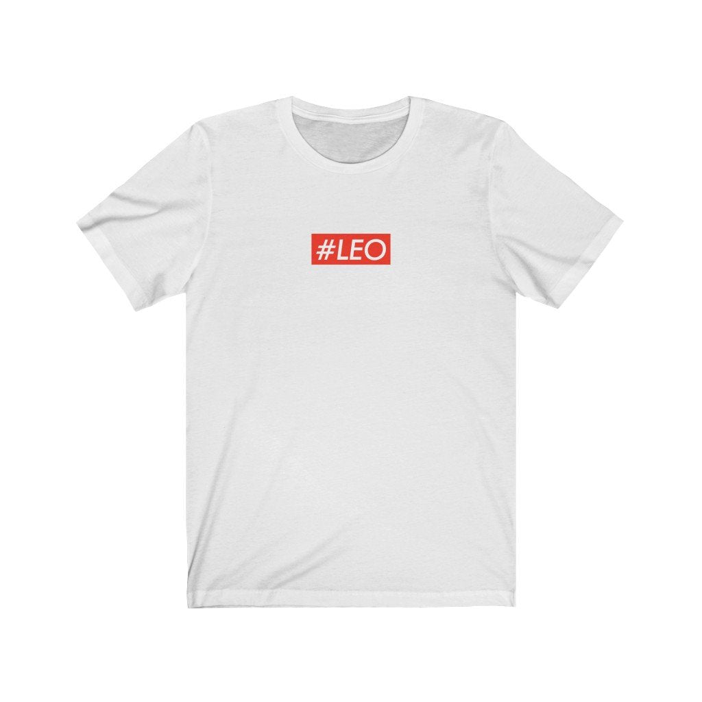 Leo Shirt: Leo Box Logo Shirt zodiac clothing for birthday outfit