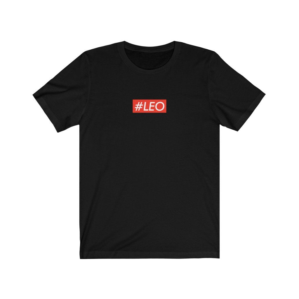 Leo Shirt: Leo Box Logo Shirt zodiac clothing for birthday outfit