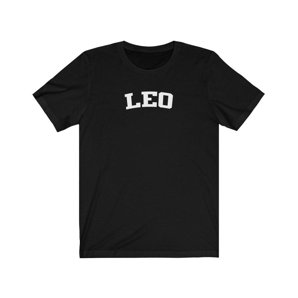 Leo Shirt: Leo Collegiate Shirt zodiac clothing for birthday outfit