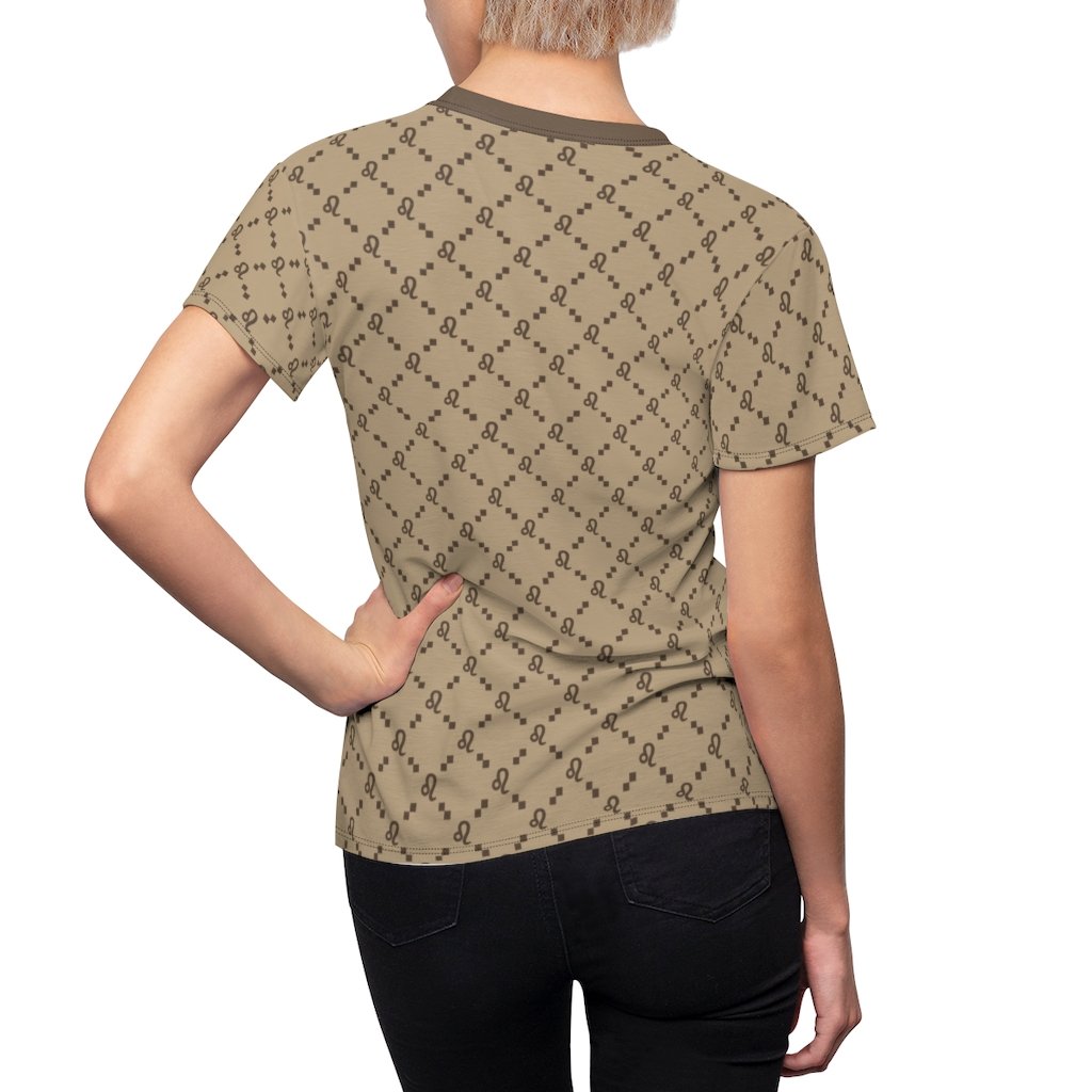 Leo Shirt: Leo G-Style Beige Shirt zodiac clothing for birthday outfit