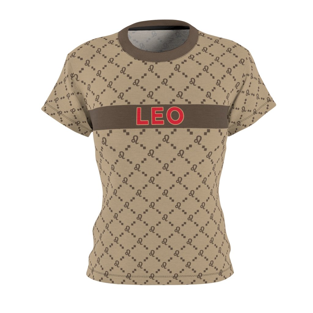 Leo Shirt: Leo G-Style Beige Shirt zodiac clothing for birthday outfit