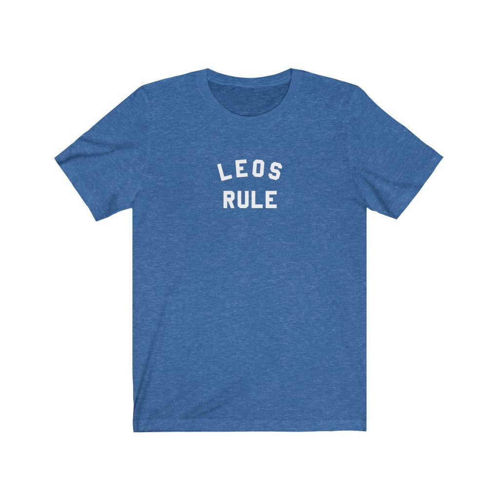 Leo Shirt: Leo Rules Shirt zodiac clothing for birthday outfit