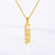 Libra Name Necklace zodiac jewelry for her birthday outfit