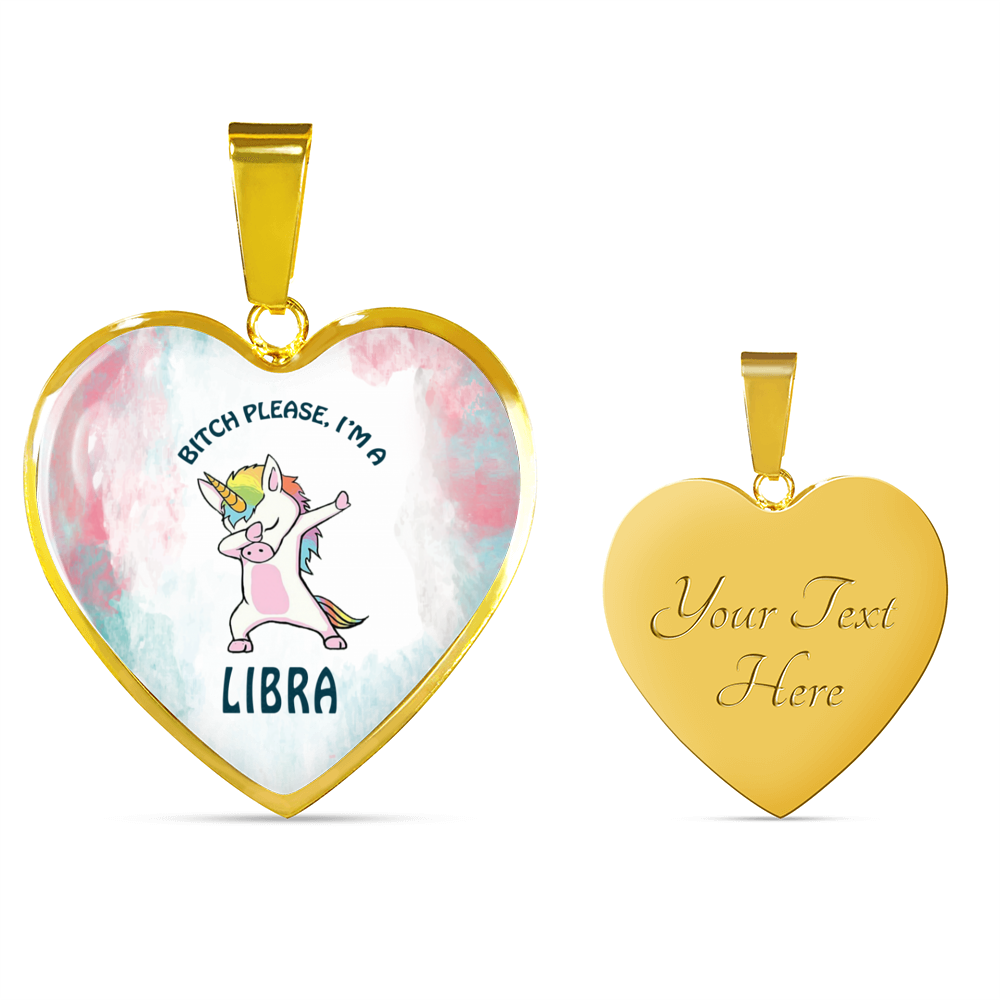 Libra Unicorn Heart Bangle zodiac jewelry for her birthday outfit
