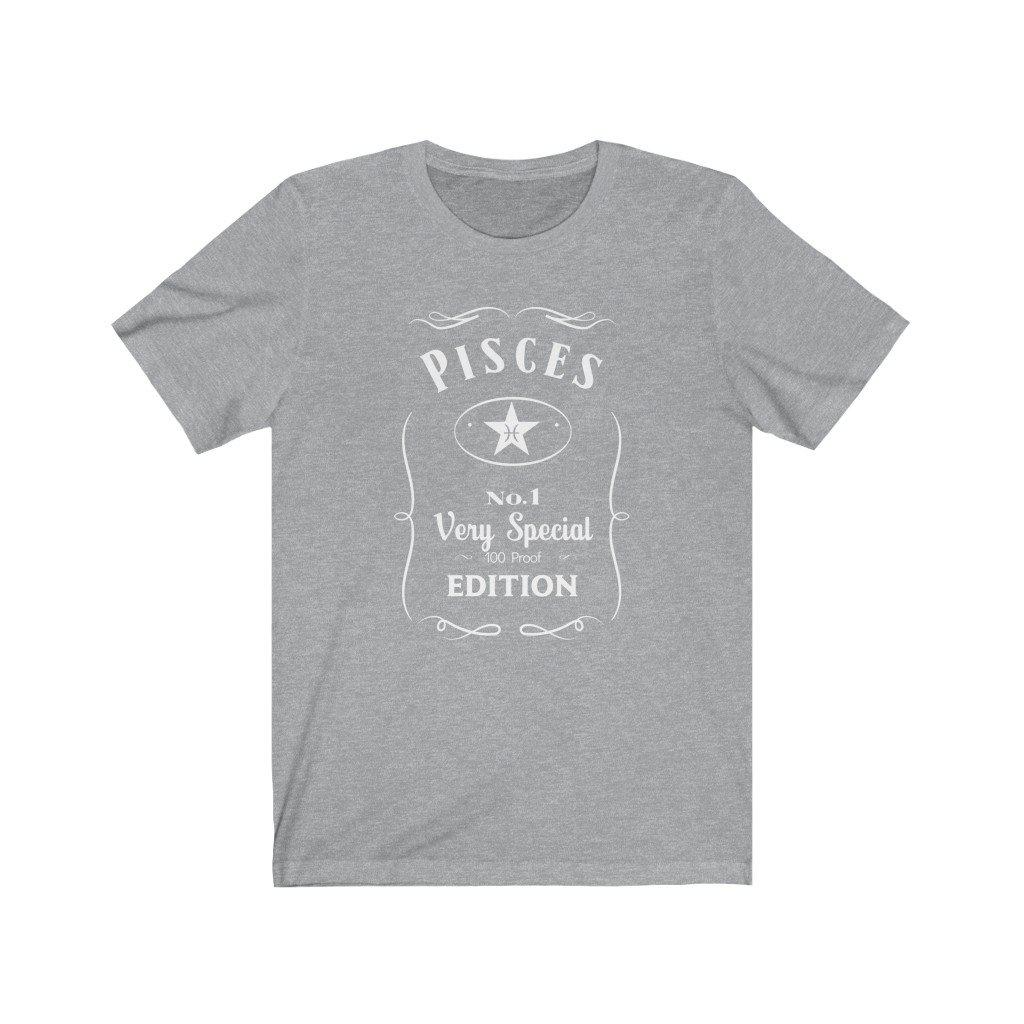 Pisces Shirt: Pisces 100 Proof Facts Shirt zodiac clothing for birthday outfit