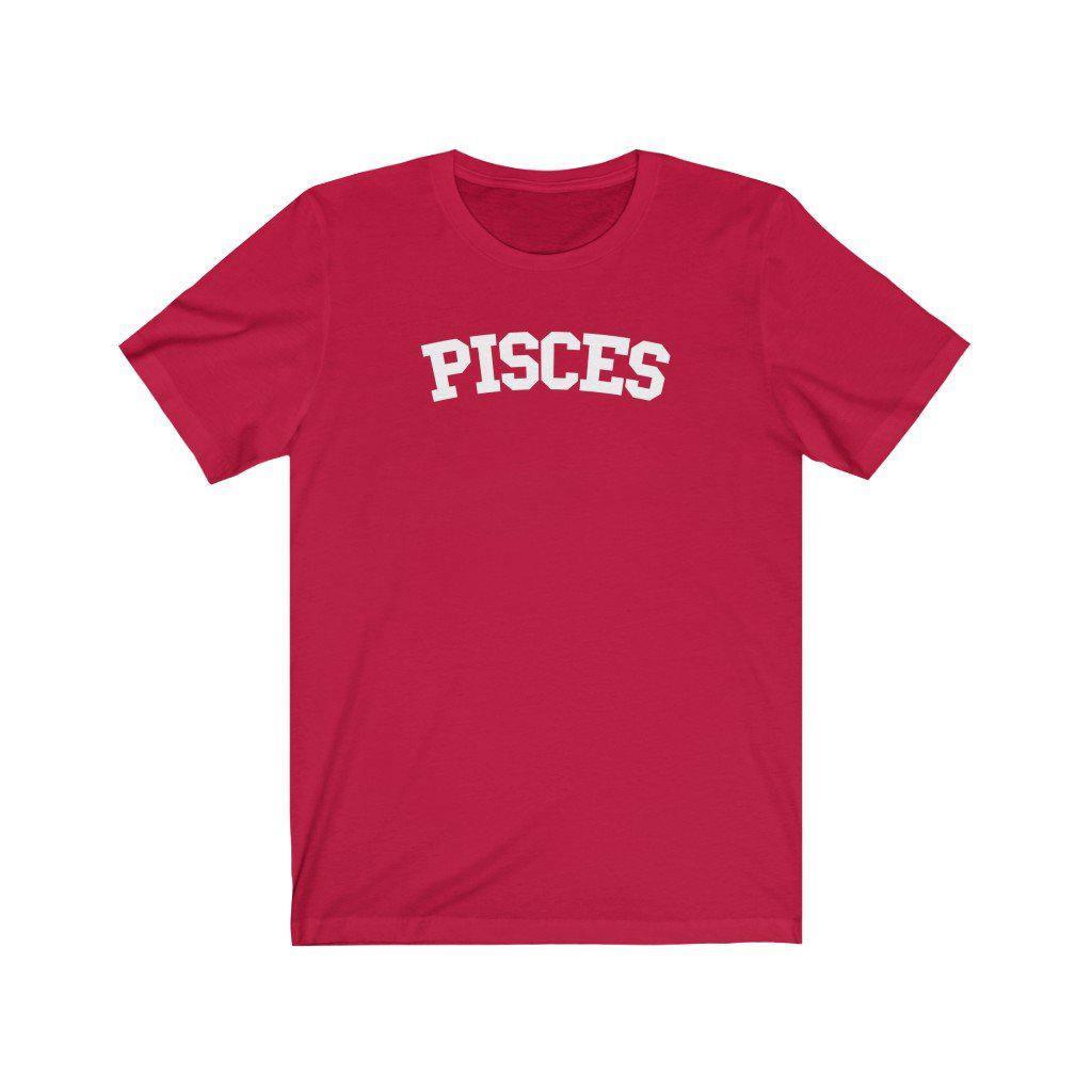 Pisces Shirt: Pisces Collegiate Shirt zodiac clothing for birthday outfit