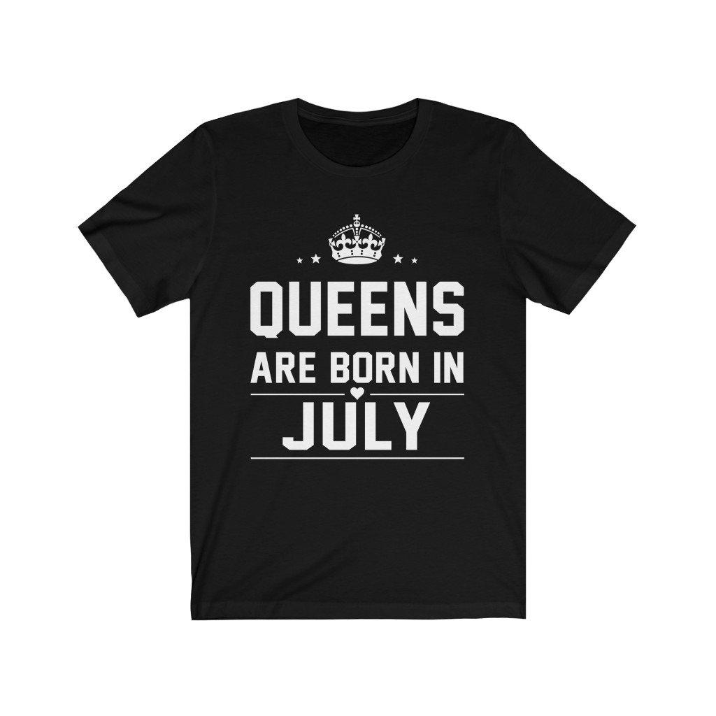 Queens are Born in July Shirt Birthday outfit ideas for women