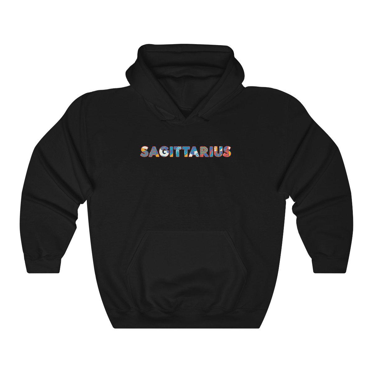 Sagittarius Collage Hoodie