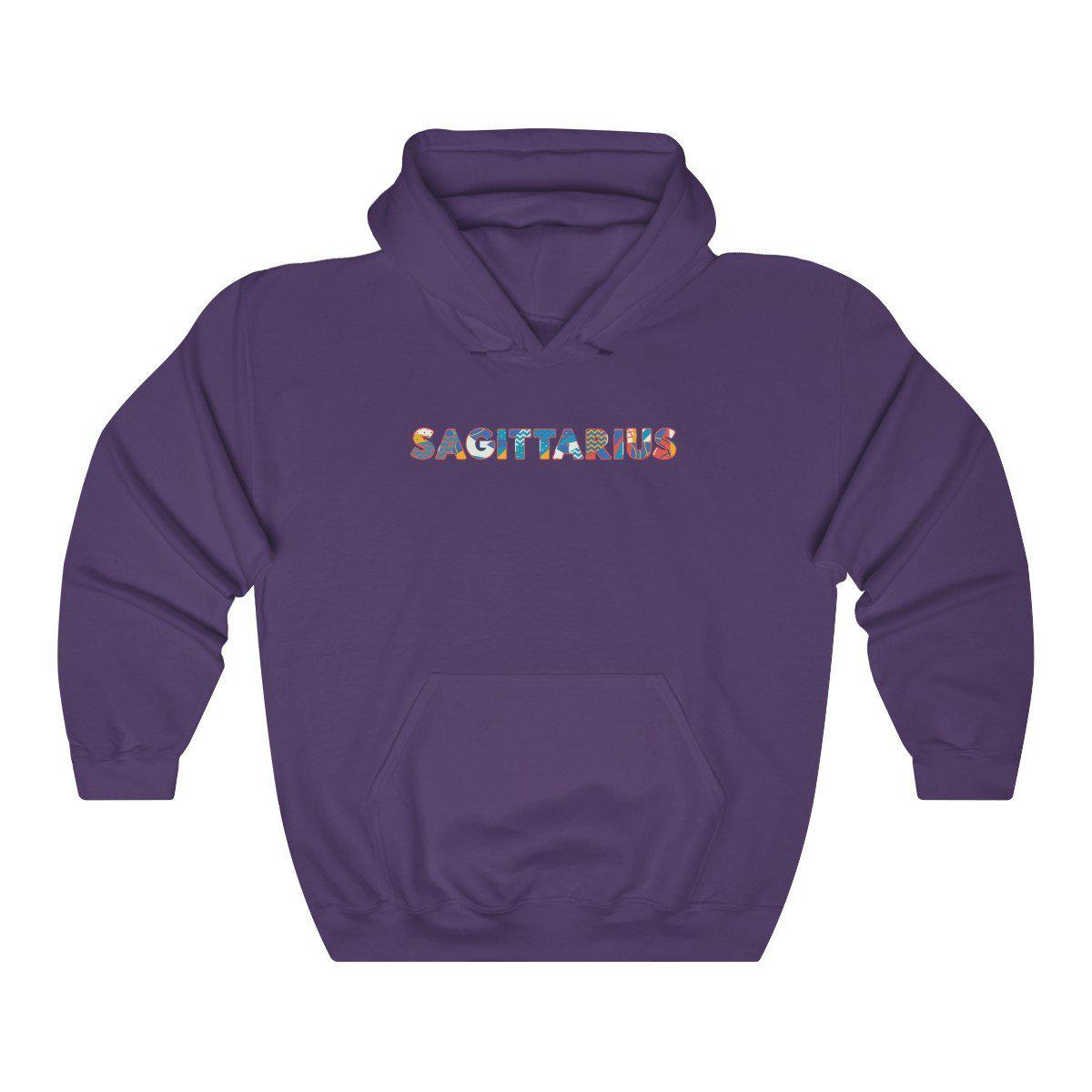 Sagittarius Collage Hoodie