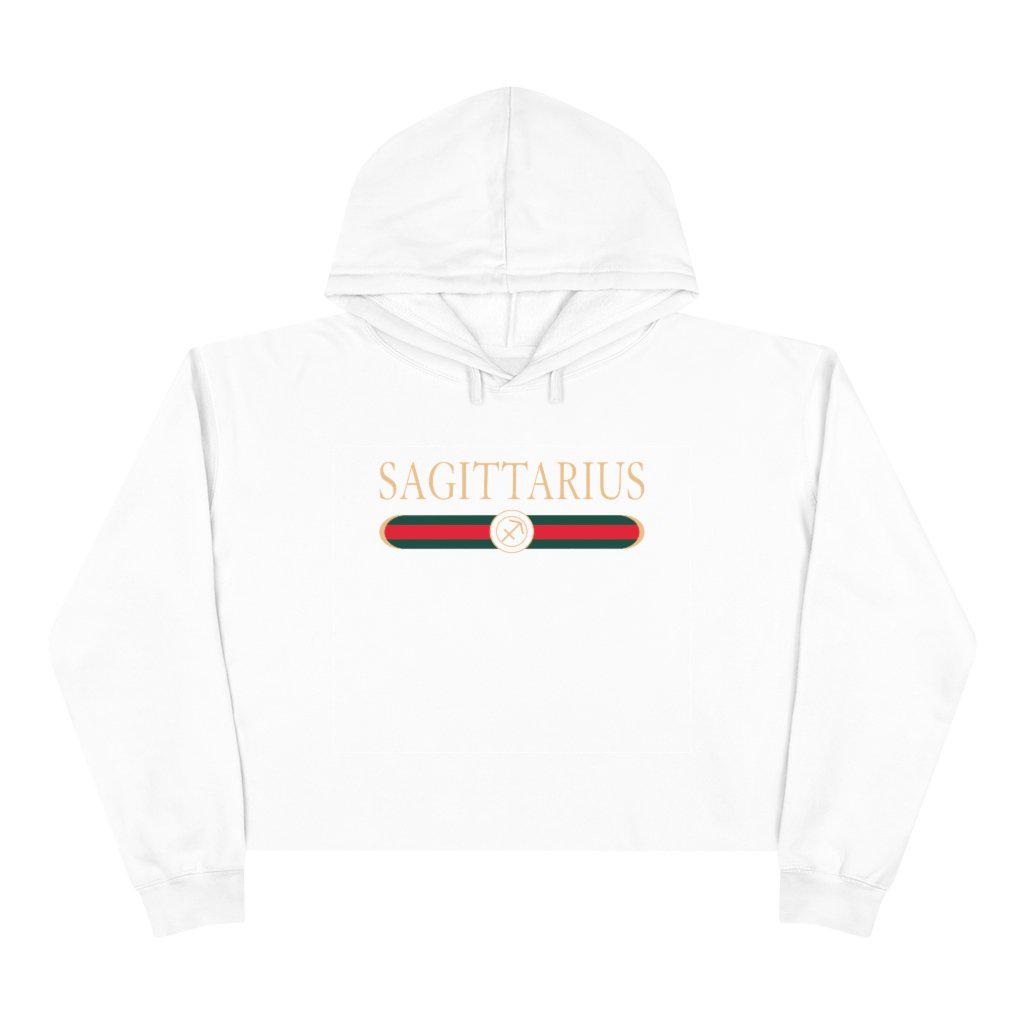 Sagittarius G-Girl Crop Hoodie